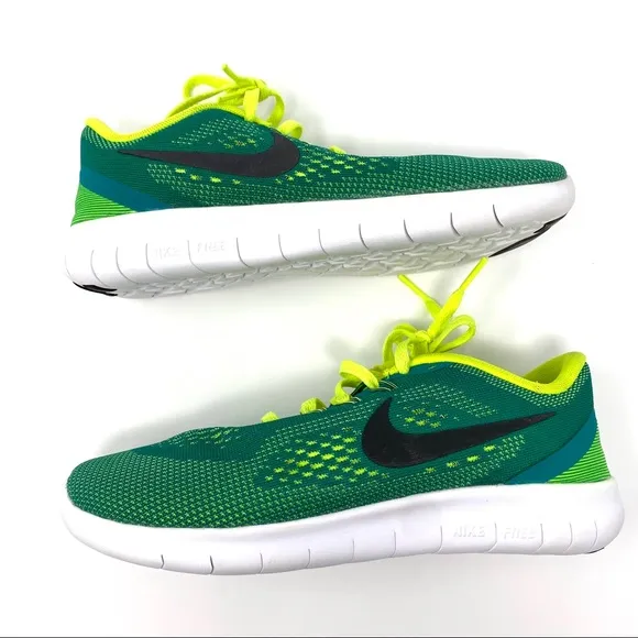 NIKE Free RN GS 'Rio Teal' Sneakers