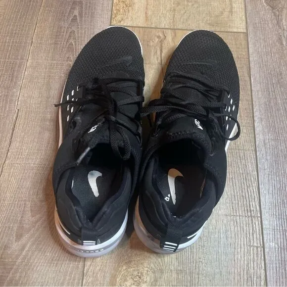 Nike Free x Metcon 2 Cross Training Shoes Men's Size 13 Black White AQ8306-004