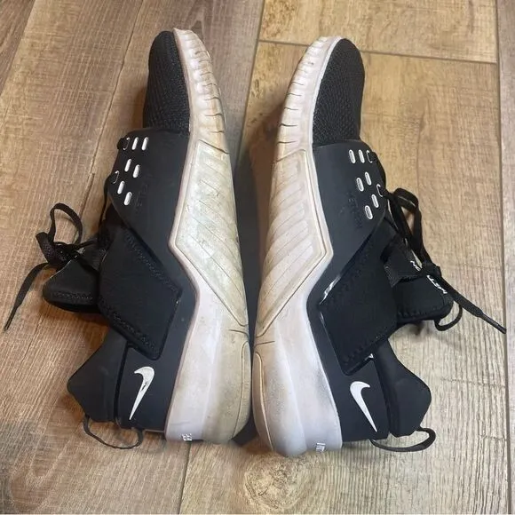 Nike Free x Metcon 2 Cross Training Shoes Men's Size 13 Black White AQ8306-004