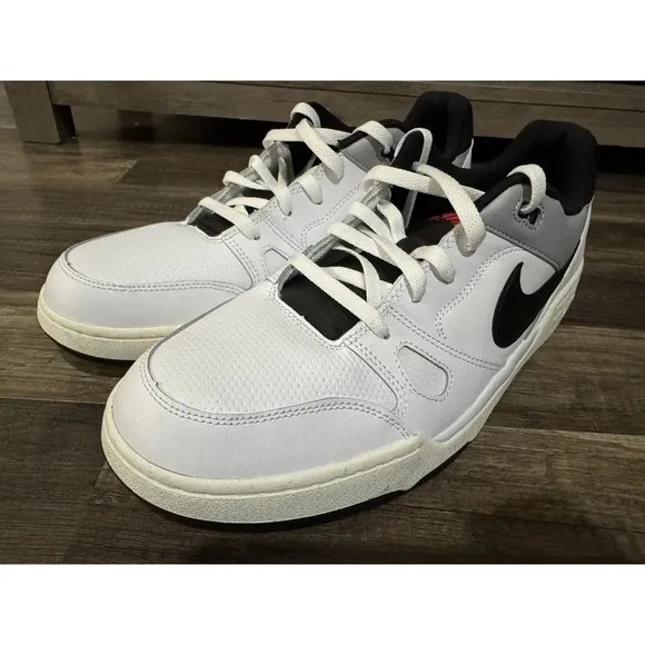 Nike Full Force Low Men's Basketball Shoe Athletic Sneakers White Trainer #2101