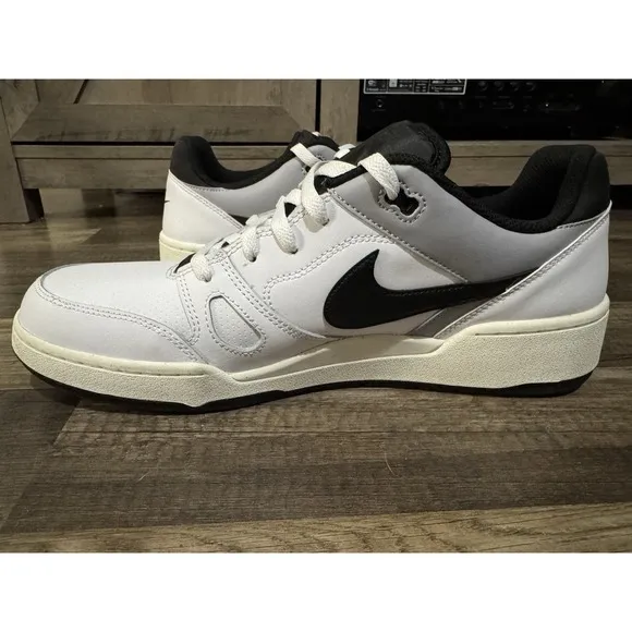 Nike Full Force Low Men's Basketball Shoe Athletic Sneakers White Trainer #2101