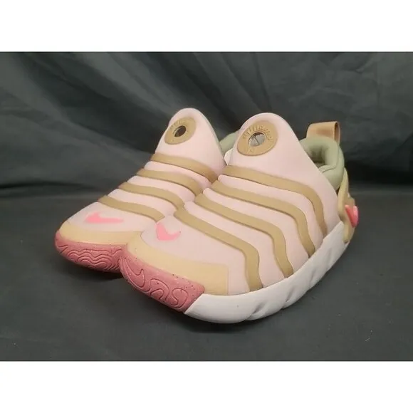 Nike Girls Dynamo Go (PS) Athletic Sneakers Slip-On Pink Size 6 DISPLAY MODEL!