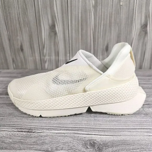 Nike Go Flyease Pale Ivory Sail Slip On Shoes - DR5540-105 - Women's Size 8