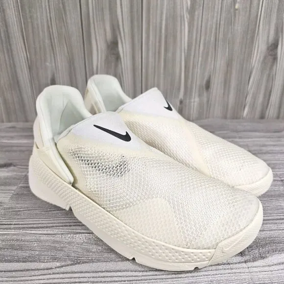 Nike Go Flyease Pale Ivory Sail Slip On Shoes - DR5540-105 - Women's Size 8