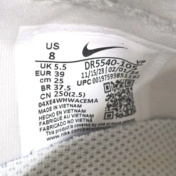 Nike Go Flyease Pale Ivory Sail Slip On Shoes - DR5540-105 - Women's Size 8