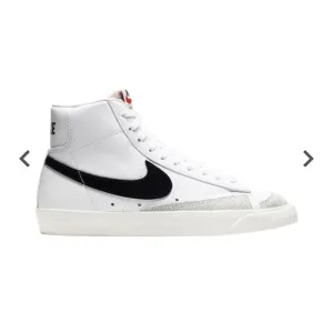 Nike High Top White and Black Blazers