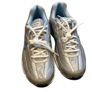 Nike Initiator Running Shoes Silver Blue 8 NEW