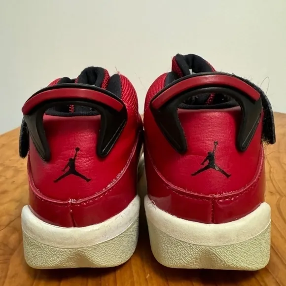 Nike Jordan 6 Rings Gym Red 10C Sneakers Running Shoes Slip On Velcro