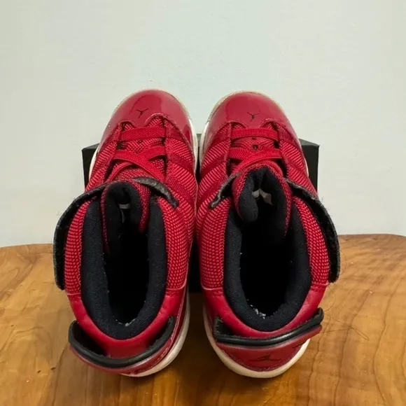Nike Jordan 6 Rings Gym Red 10C Sneakers Running Shoes Slip On Velcro