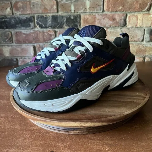 Nike M2K Tekno Midnight Navy Bordeaux Sequoia AV4789-401 Shoes Men's Size 11