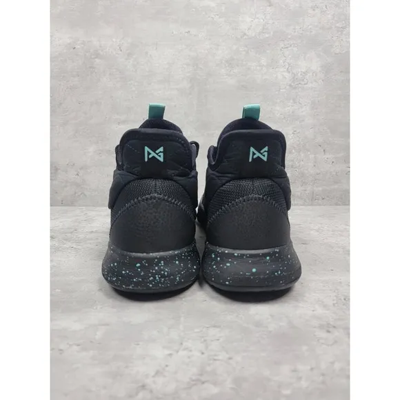 Nike Men's Basketball Shoes‎ Size 9.5 Black Blue Paul George PG3 AO2607-006