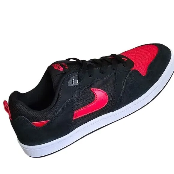 Nike Men's Sizes SB Alleyoop Skate Shoes CJ0882 006 Black University Red Black