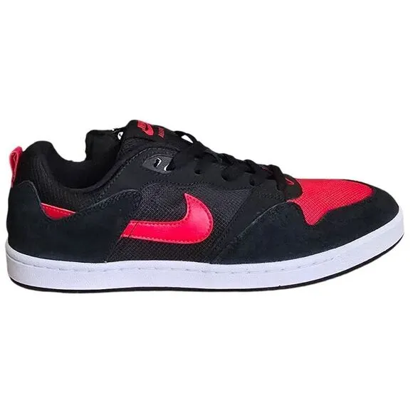 Nike Men's Sizes SB Alleyoop Skate Shoes CJ0882 006 Black University Red Black