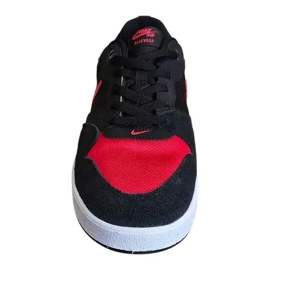 Nike Men's Sizes SB Alleyoop Skate Shoes CJ0882 006 Black University Red Black