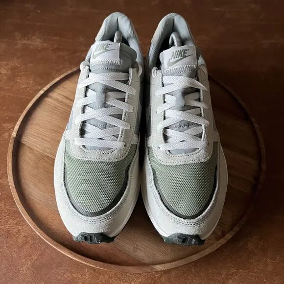 Nike Men's Waffle Nav Suede Jade Horizon Green Comfort Sneakers Shoes Size 10.5