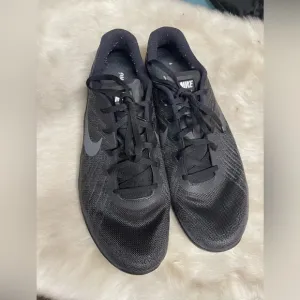 NIKE METCOM 3 CROSS TRAINING SHOES MENS 12 BLACK LIFT GYM SNEAKER LIGHT MESH