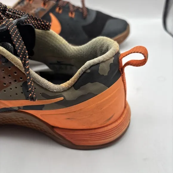 Nike Metcon 1 Amps Camo CrossFit Weightlifting Cross Training Workout Size 8.5M