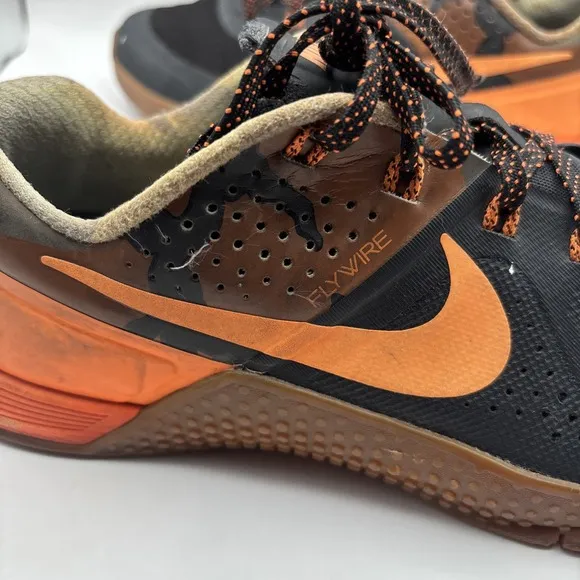 Nike Metcon 1 Amps Camo CrossFit Weightlifting Cross Training Workout Size 8.5M