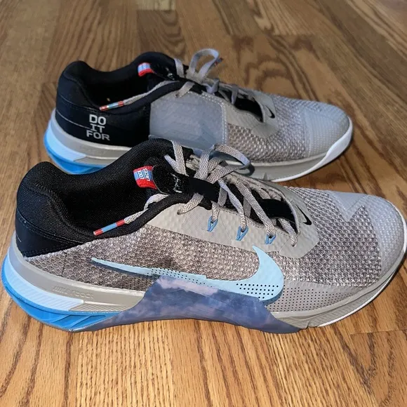 Nike Metcon 7 AMP Stone Blue Athletic Training Sneakers DM0259-001 Mens Size 10