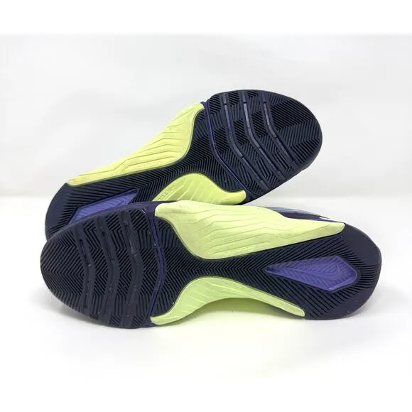 NIKE Metcon 8 Women Trainers, Deep Purple Barely Volt, Size 9