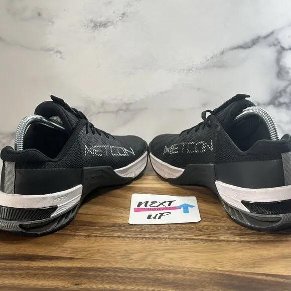 Nike Metcon 8 Women's Size 9 'Black Dark Smoke Grey' Gym Shoes DO9327-001