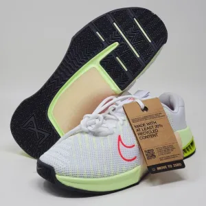 Nike Metcon 9 Women's Size 7.5 White Crimson Volt Gym Shoes DZ2537-101 New