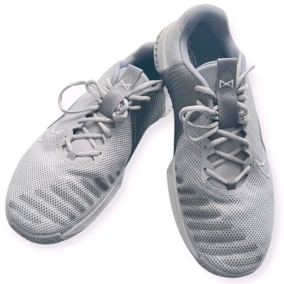 Nike Metcon Mens Workout Shoes Light Smoke Grey/White Size 11.5