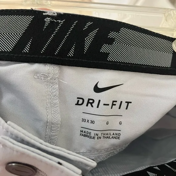 Nike NWT Dri-Fit Slim Fit Dress Mens Light Blue Pants size 33x30