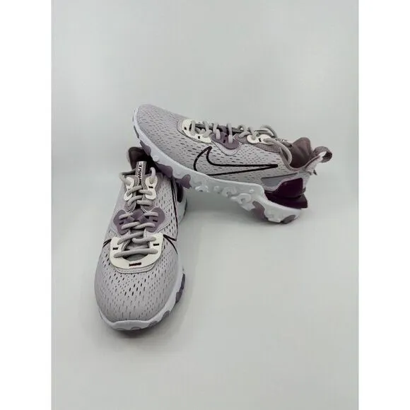 Nike React Vision Venice Shoes Womens 7 CI7523-500 Plum Sangria D/MS/X New