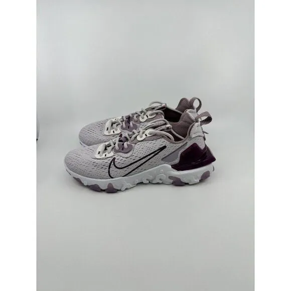 Nike React Vision Venice Shoes Womens 7 CI7523-500 Plum Sangria D/MS/X New