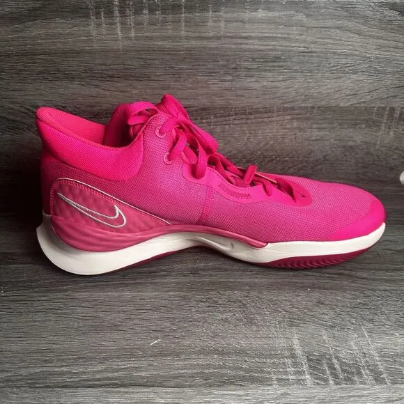 Nike Renew Elevate 3 Fierce Shoes‎ Mens Size 17.5 Pink Basketball Sneakers NWOT