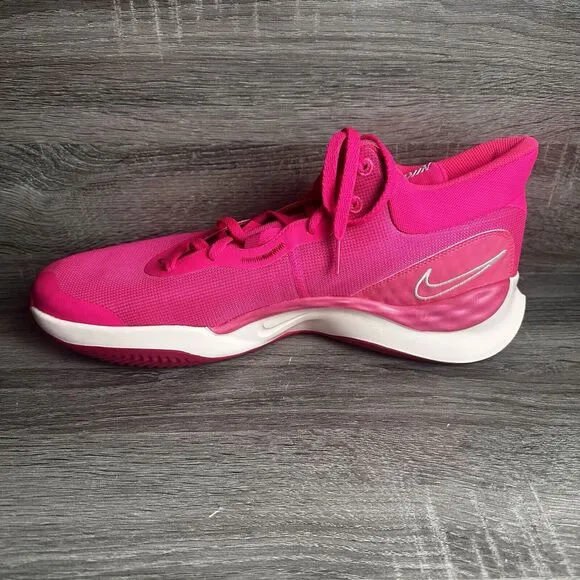 Nike Renew Elevate 3 Fierce Shoes‎ Mens Size 17.5 Pink Basketball Sneakers NWOT