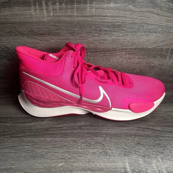 Nike Renew Elevate 3 Fierce Shoes‎ Mens Size 17.5 Pink Basketball Sneakers NWOT