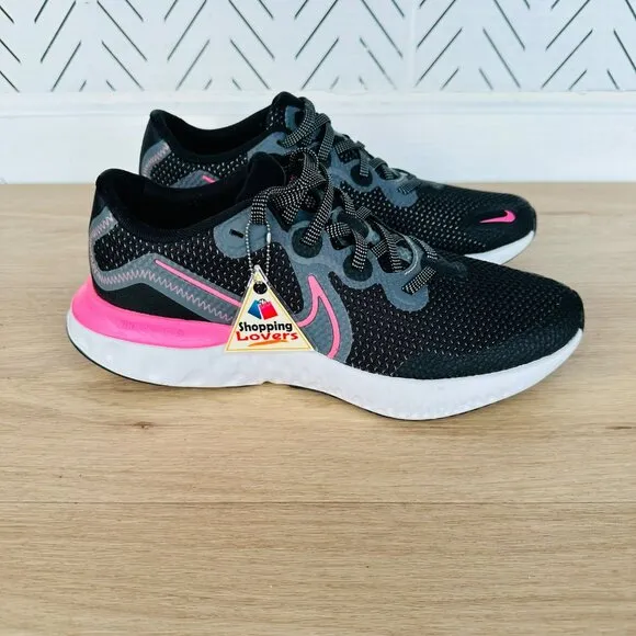 🤩Nike Renew Run (GS) Big Kids Running Size 5Y Shoes Sneakers CT1430-092 New