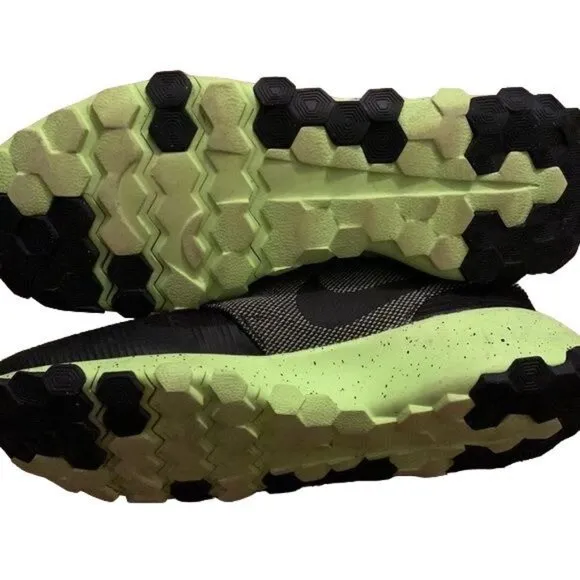 Nike Roshe Mid Winter Stamina Sneaker Shoes  Black/Lime Size 7y/8.5 Womens