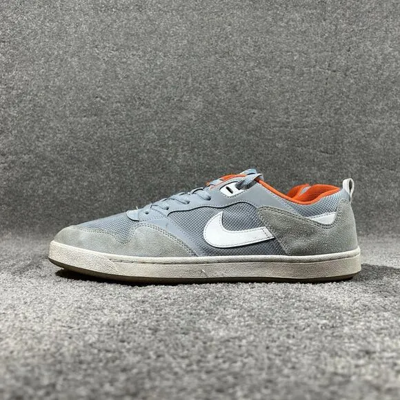 Nike SB Alleyoop Obsidian Mist White Skateboarding Shoes CJ0882-400 Men's Sz 14