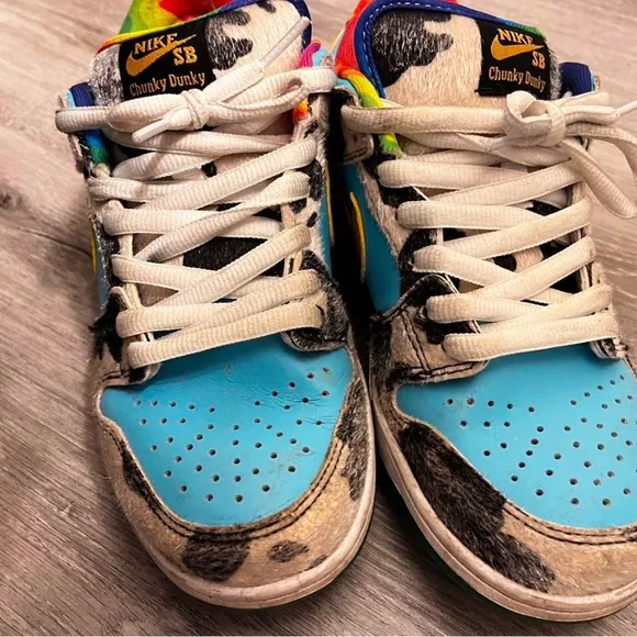 Nike SB Dunk Low Pro x Ben &amp; Jerry’s Collab Chunky Dunky” Size US 5.5