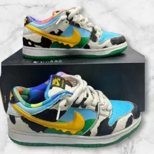 Nike SB Dunk Low Pro x Ben &amp; Jerry’s Collab Chunky Dunky” Size US 5.5