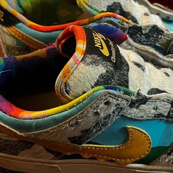 Nike SB Dunk Low Pro x Ben &amp; Jerry’s Collab Chunky Dunky” Size US 5.5