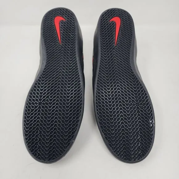 Nike SB Skateboarding Shoes Mens 9.5 Black Ishod Wair Premium Logo Lace Up