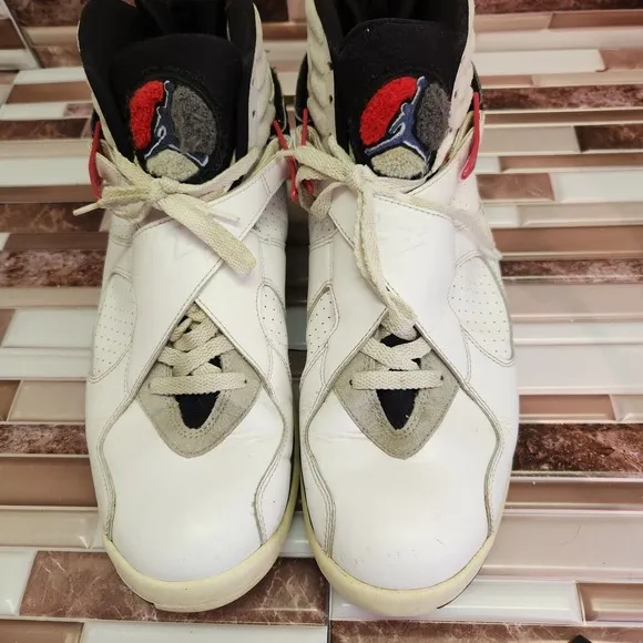 Nike Shoes Mens 12 Jordan Retro Bugs Bunny Cross Strap  2013 Vintage White
