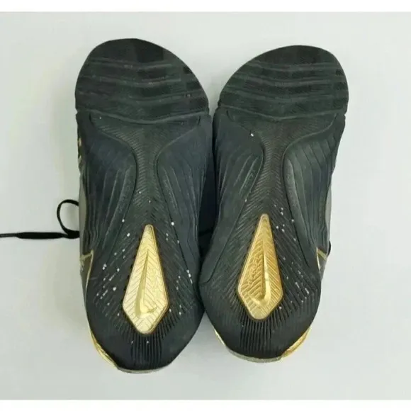 Nike Size 8 Men's Black Gym Metcon 7 Mat Fraser PE Metallic Gold DA8103-007