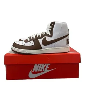 Nike Terminator Hi Men's Size 8.5-11 Basketball Shoe White Brown Casual Sneaker