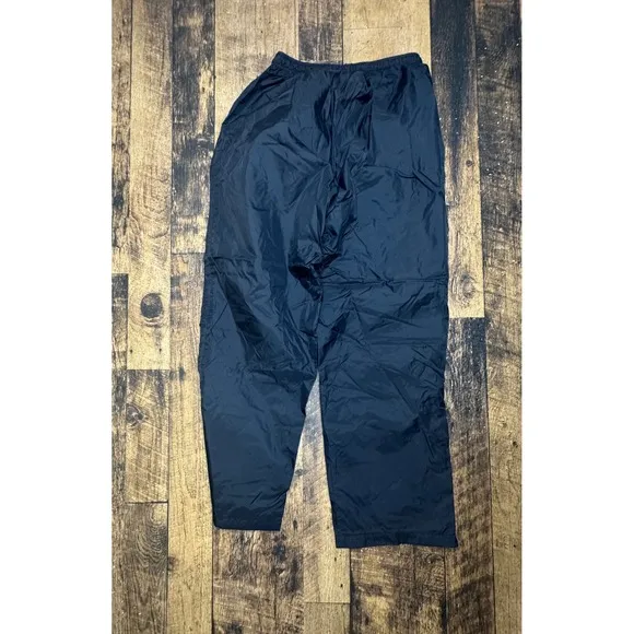 Nike Track Pants Black Zippered Hem Lightweight Athletic Mens Size L