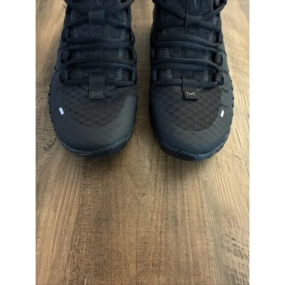 Nike Women Size 6 Free Metcon 5 Triple Black Training Gym Shoes DV3950-004