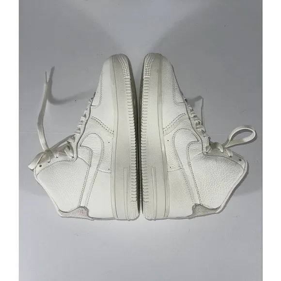 NIKE Women's Air Force 1 High Sculpt Sneaker DC3590-102 Triple Sail -  Sz - 7