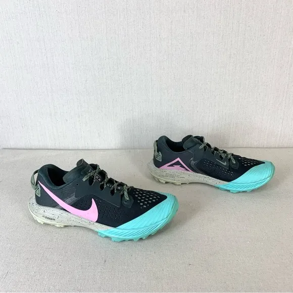 Nike Women's Air Zoom Terra Kiger 6 Multicolor Running/Athletic Shoes - Size 7.5