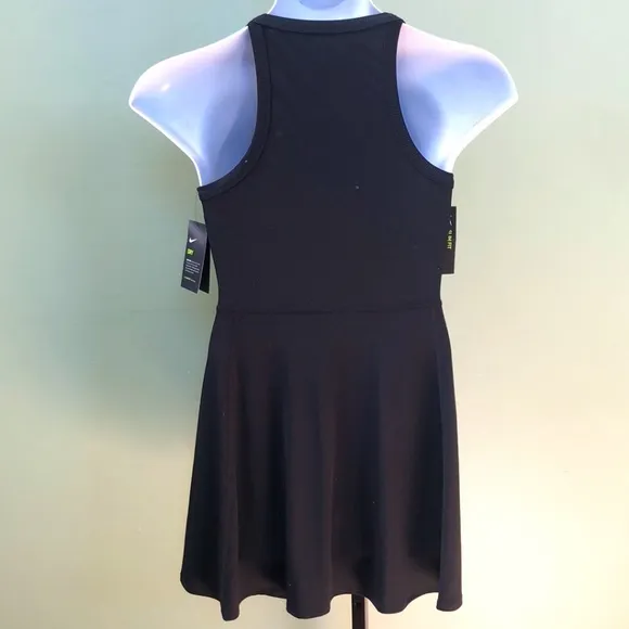 Nike Women's Black Dri-Fit Tennis Dress Medium
