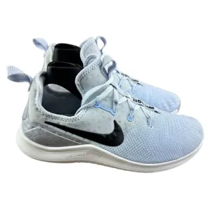Nike Women's Shoe Blue White Metallic Silver AJ7833-400 Size 8.5