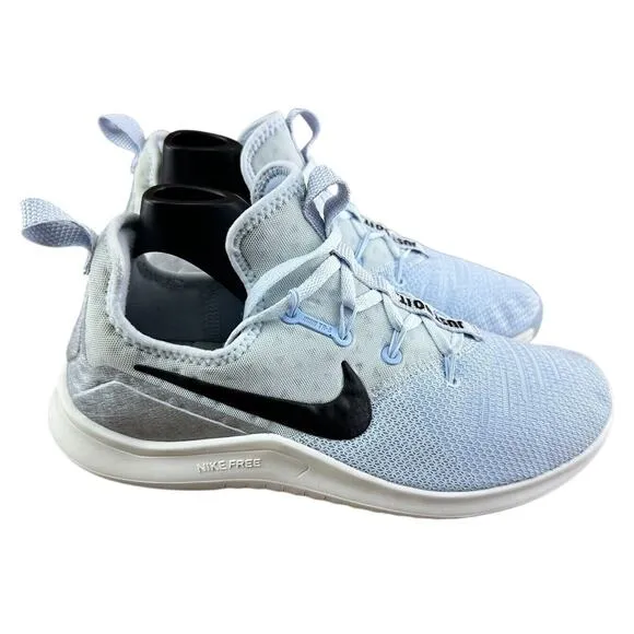 Nike Women's Shoe Blue White Metallic Silver AJ7833-400 Size 8.5